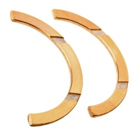 Полукольца к/вала 2101 ремонт (2шт) ДЗ