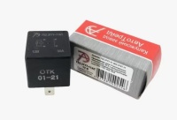 Реле 4-х контактное 30А с резистором 752.3777-121/11АТ Автотрейд