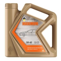 Масло Rosneft Maximum 5W40 SG/CD п/синт 4л. М+