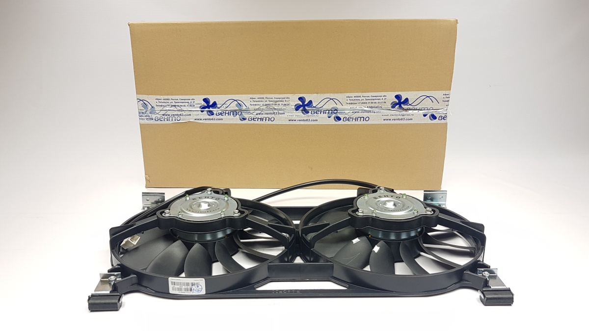 Диффузор для 21214/2131 в сборе с электромоторами ВЕНТО