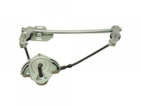 Стеклоподъемник для Lada 2110/2170 задний L механика (круг. трап)